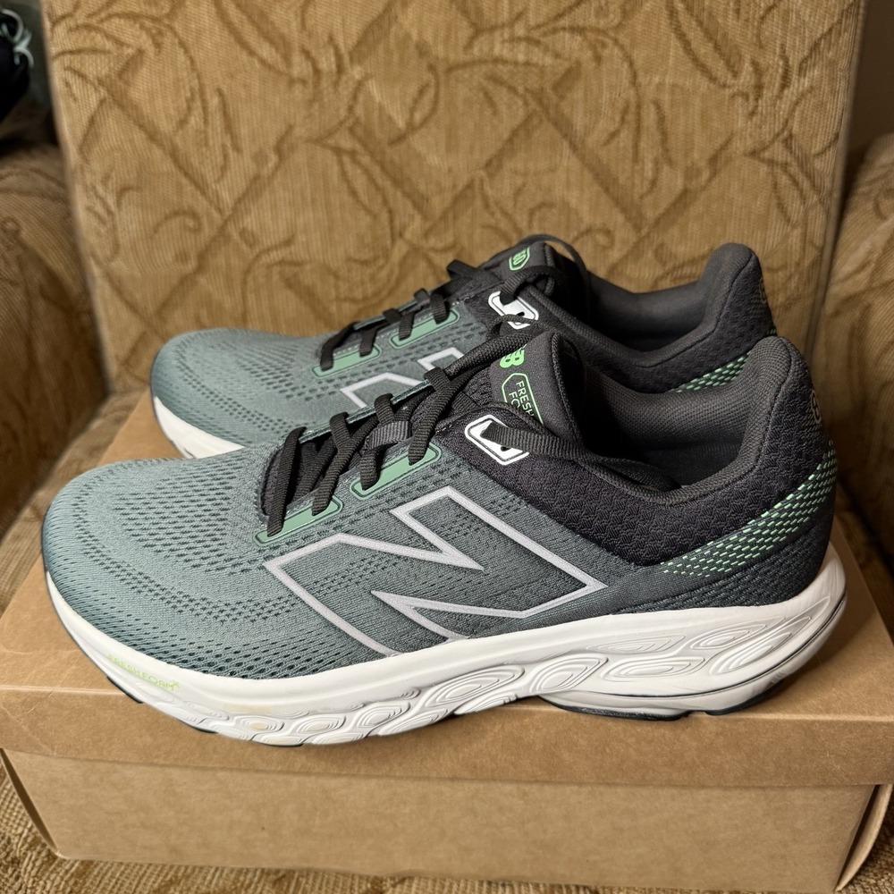 New Balance Sneakers Mens 10 D FF X 860 V14 M860U14 Green Running Athletic Shoes